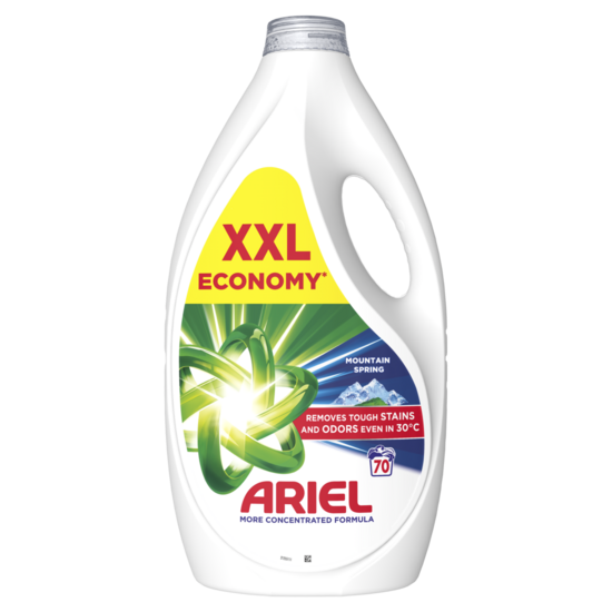 Šķidrais veļas mazgāšanas līdzeklis ARIEL Mountain Spring, 70 mazgāšanas reizēm, 3.15L