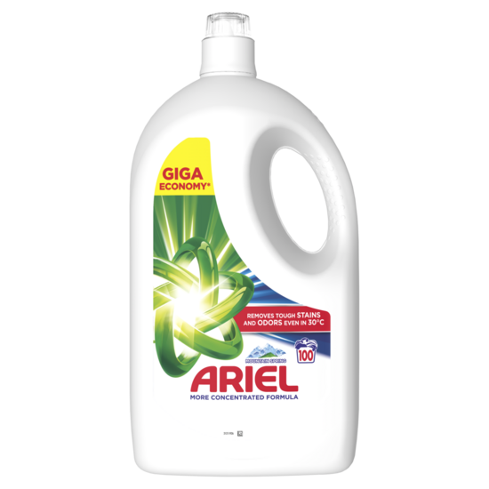 Šķidrais veļas mazgāšanas līdzeklis ARIEL Mountain Spring, 100 mazgāšanas reizēm, 4.5L