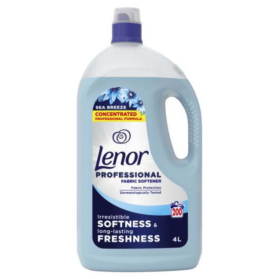 Veļas mīkstinātājs LENOR Professional, Sea Breeze, 200 mazg. reizēm, 4L