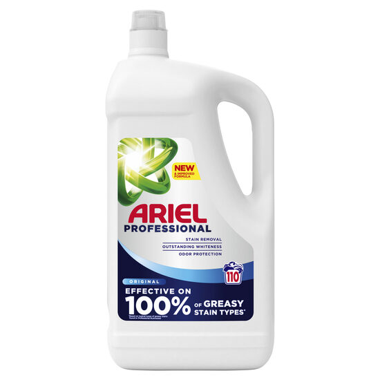 Šķidrais veļas mazgāšanas līdzeklis ARIEL Professional, White 100 m.r., /4.95 l