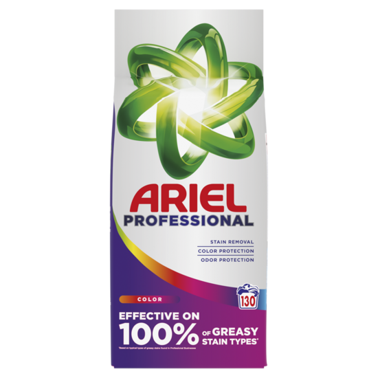 Veļas mazgāšanas pulveris ARIEL Professional, Color, 130 m.r., 7,15 kg. PGP