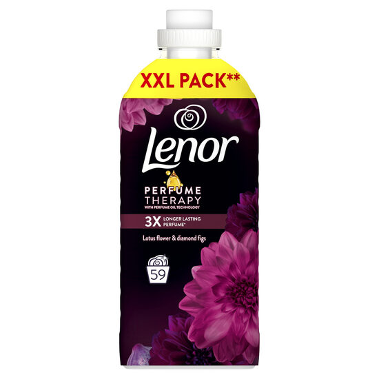 Veļas mīkstinātājs LENOR Lotus Flower & Diamond Figs, 59 mazgāšanas reizēm, 1239ml
