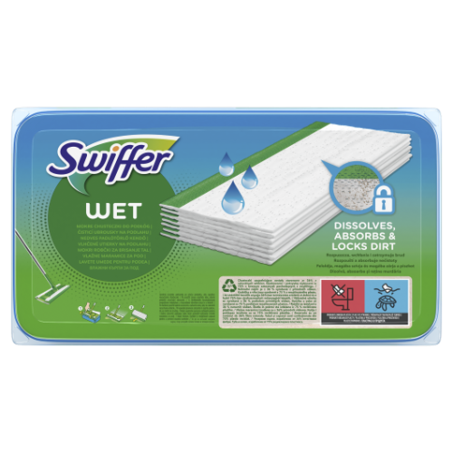 Mitrās salvetes SWIFFER, uzpilde, 20gab