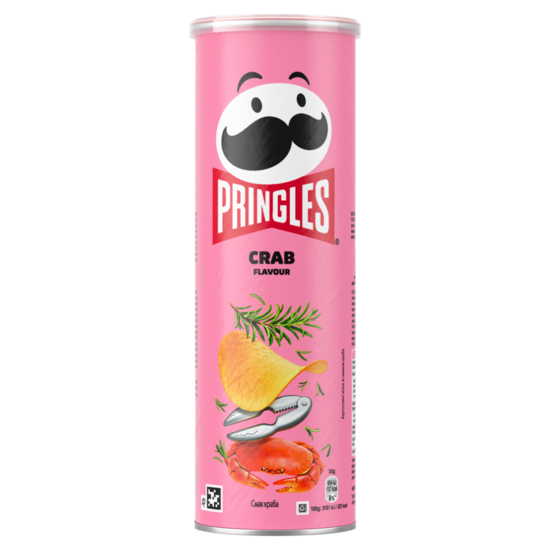 PRINGLES ar krabju garšu, 165g