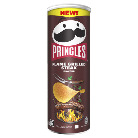 PRINGLES ar grilēta steika garšu 165g