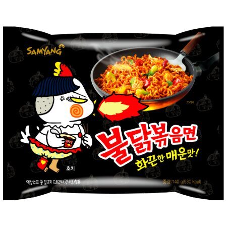 Ātri pagatavojamas nūdeles SAMYANG Ramen Buldak Original, 140g