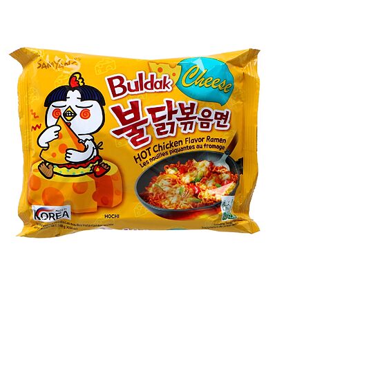 Ātri pagatavojamas nūdeles SAMYANG Ramen  Buldak Cheese, 140g