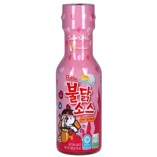 Mērce SAMYANG Buldak Hot Chicken Carbonara with sugar and sweetener, 200g