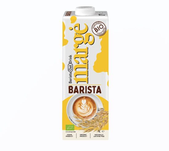 Bioloģiskais Barista auzu dzēriens MARGE, 1 l
