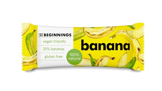 Batoniņš The BEGINNINGS Banānu, 40g