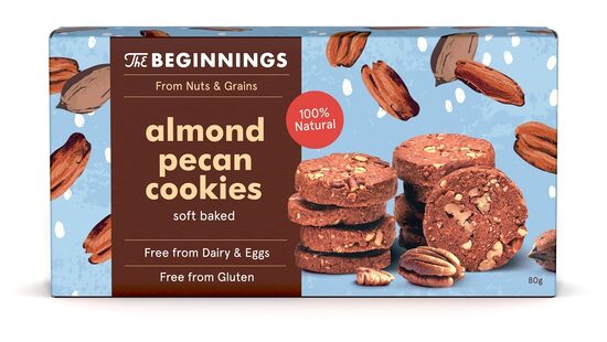 Cepumi The BEGINNINGS Mandeļu pekanriekstu, 80g