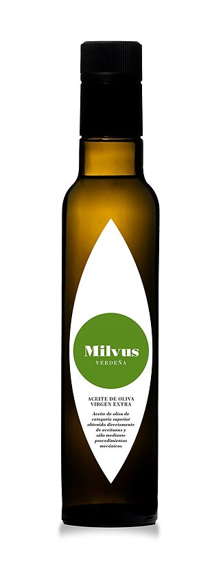 Neapstrādāta augstākā labuma olīveļļa MILVUS Verdena, 500ml