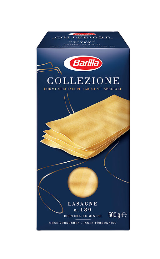 Lazanjas plāksnes BARILLA, 500g