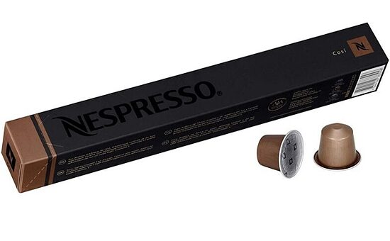 Kafijas kapsulas NESPRESSO Cosi, 5g,10gab