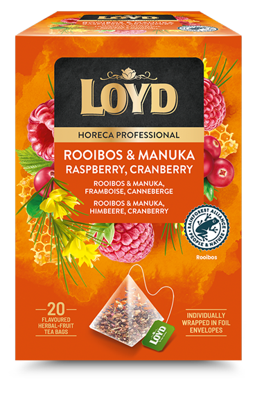 ROOIBOS&MANUKA tēja LOYD Pyramids FS, 20x1.7g