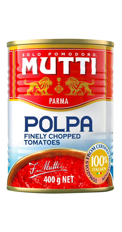 Tomāti, smalki sagriezti MUTTI, 400g