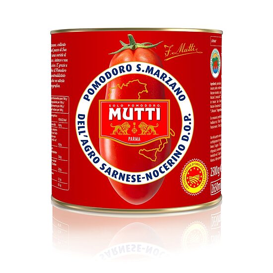 Tomāti, mizoti MUTTI S.Marzano, 2.5kg