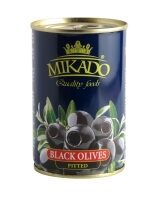 Melnās olīvas bez kauliņiem MIKADO, 300ml