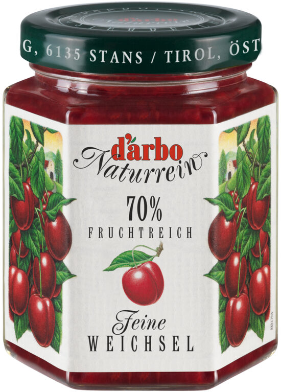 Ķiršu ievārījums D'ARBO, 70%, 200g