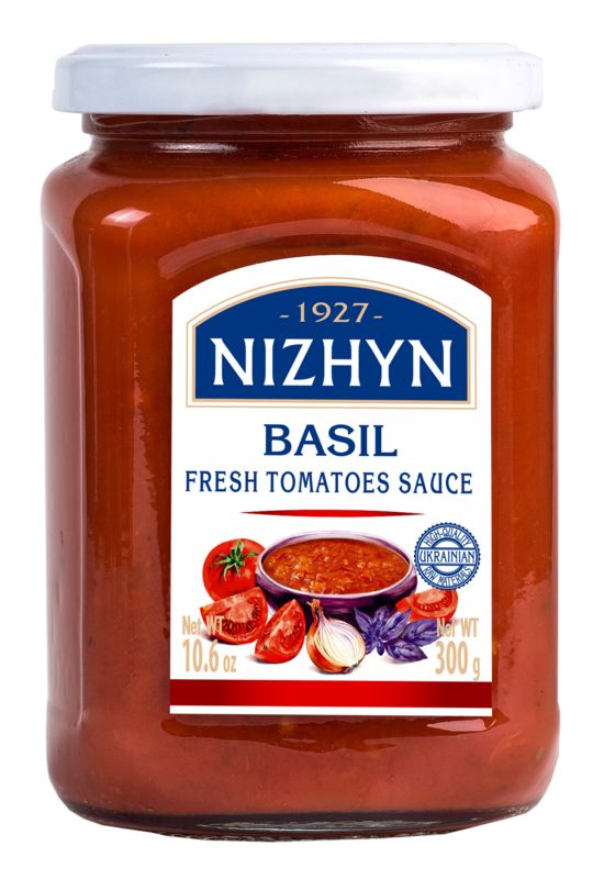 Tomātu mērce ar baziliku NEZHIN, 300g