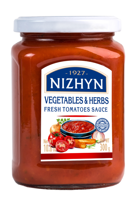 Tomātu mērce ar dārzeņiem un garšaugiem NEZHIN, 300g
