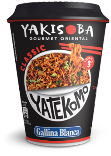 YAKISOBA CUP. Ar klasisku garšu 93g, Gallina Blanca