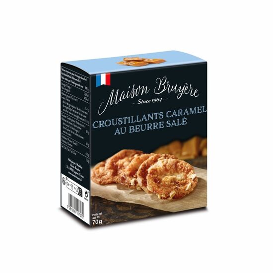 Cepumi MAISON BRUYERE, sāļās karameles garša, 70g