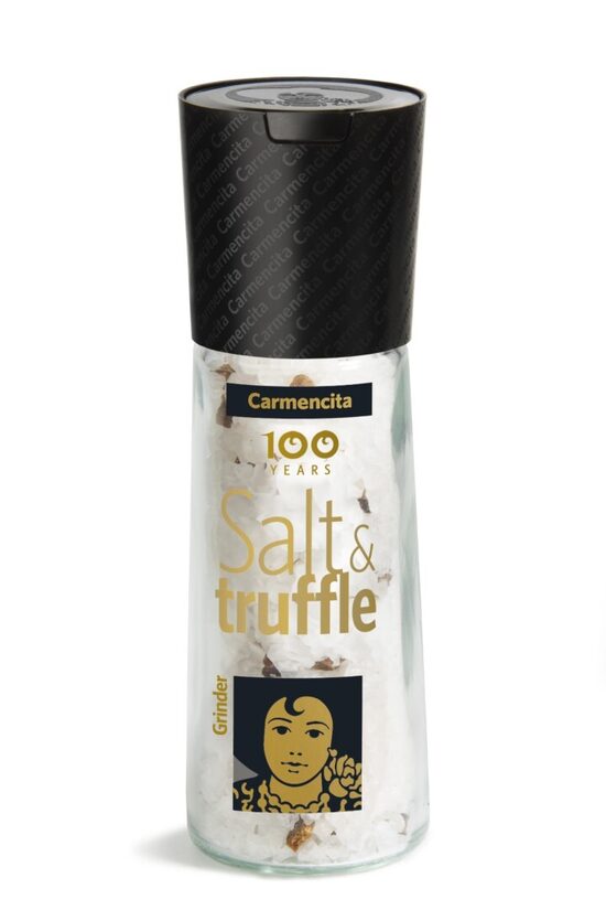 Vidusjūras sāls CARMENCITA, ar trifelēm, dzirnaviņas, 105g