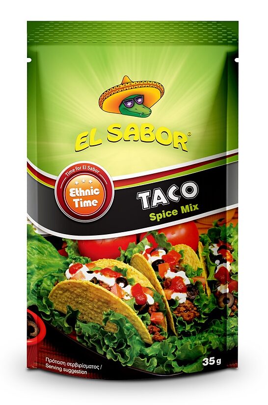 Garšvielu maisījums EL SABOR, Taco, 35g