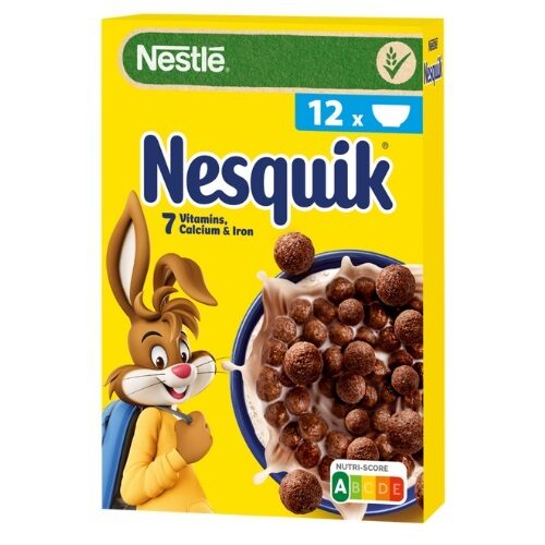 Sausās brokastis NESTLE Nesquik, 375g