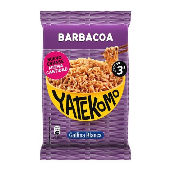 YATEKOMO BAG. Ar barbekjū garšu 79g, Gallina Blanca
