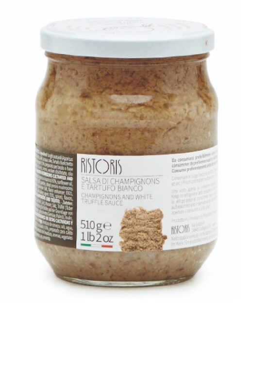Sēņu un balto trifeļu mērce RISTORIS, 510g