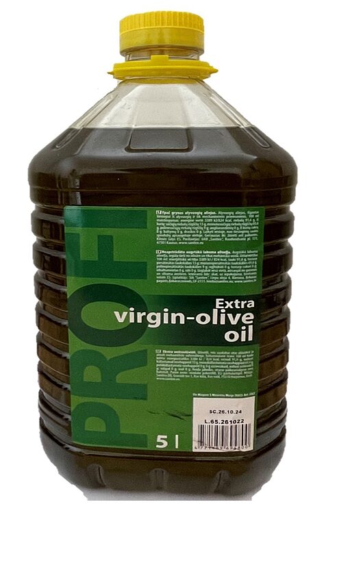 Neapstrādāta augstākā labuma olīveļļa PROFI, 5l