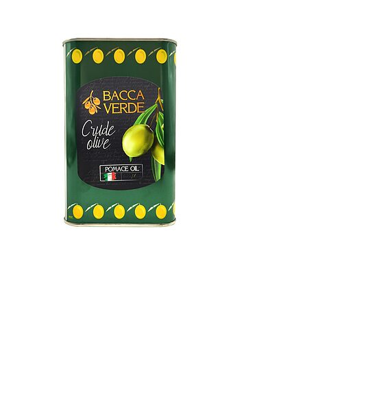 Olīvu izspaidu eļļa BACCA VERDE, bundžā, 1l