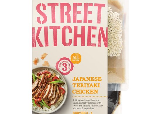 Terijaki vistas wok mērces komplekts STREET KITCHEN, 255g