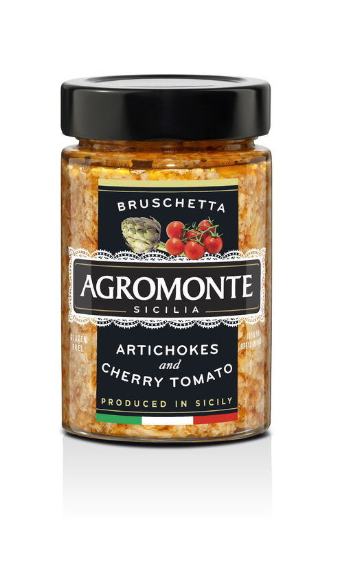 Artišoku un ķiršu tomātu mērce AGROMONTE, 200g