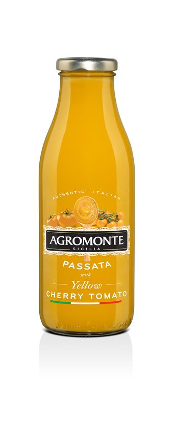 Dzelteno tomātu biezenis AGROMONTE, 520g
