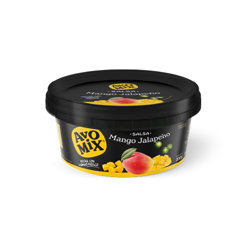 Salsa Dip mērce AVOMIX, Mango Jalapeno, 200g