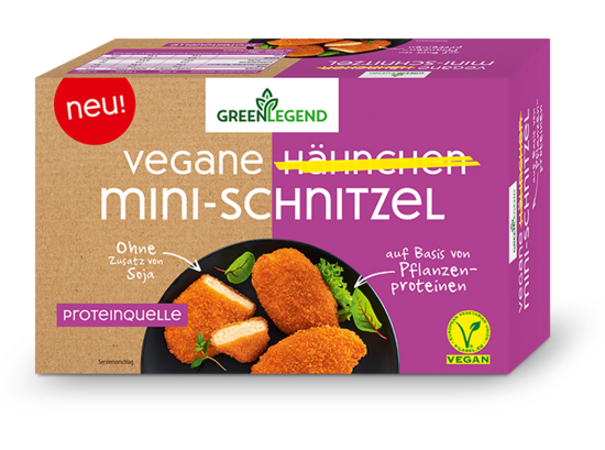 Saldētas vegānu šnicele, 300g