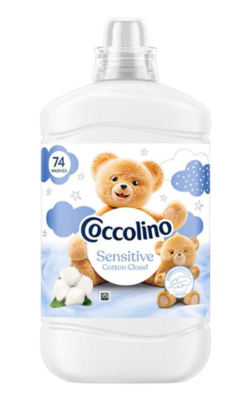 Veļas mīkstinātājs COCCOLINO Sensitive Cotton Cloud, 1.702l