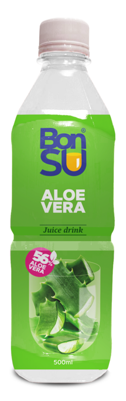 Aloe Vera sulas dzēriens ar alvejas mīkstumu (56%) BONSU, 500ml, PET (DEP)