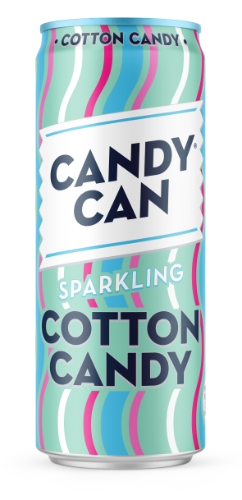 Gāzēts atspirdzinošs dzēriens CANDY CAN, ar cukurvates garšu, 0.33l, bundža (DEP)