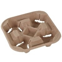 Papīra glāžu turētājs, 4 gl., 215 x 215 mm, 2.74kg, 65gab