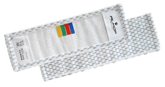 Mikrošķiedras grīdas lupata Active Fur, 40x13cm, ar pelēkiem neilona ieliktņiem