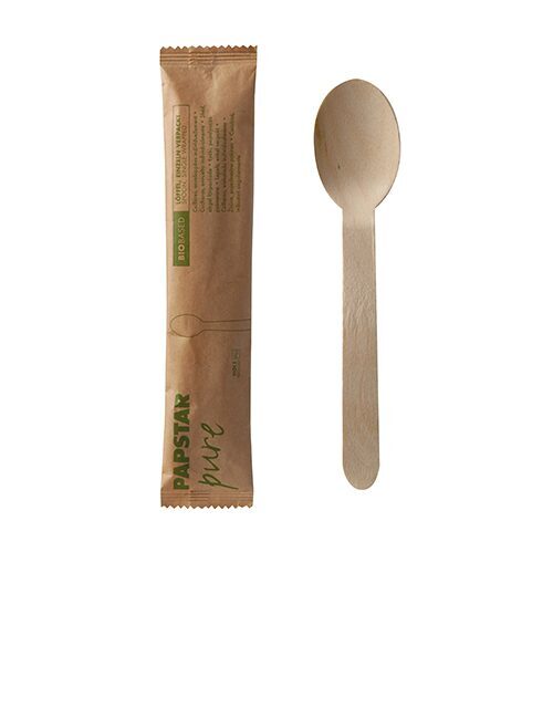 Koka karotes PAPSTAR, L 16cm, higiēniskā iepakojumā, 0.14kg, 50gab