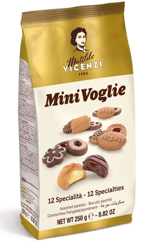 Cepumi VICENZI Mini Voglie, asorti, 250g