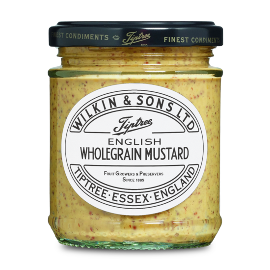 Angļu pilngraudu sinepes TIPTREE, 185g