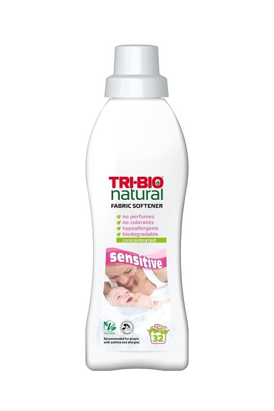 Veļas mīkstinātājs TRI-BIO Sensitive, 0.94l