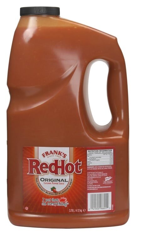 Mērce FRANK'S Red Hot, Original, 3.78l