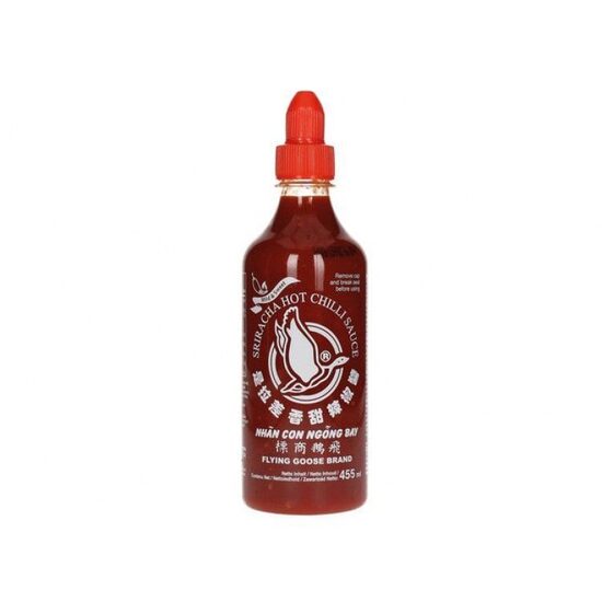 Čili mērce FLYING GOOSE Sriracha, maiga un salda, 455ml